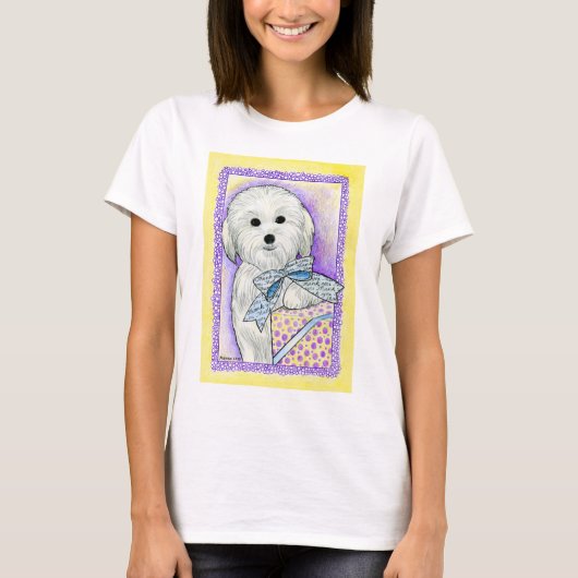 Coton de Tulear T-Shirt Tシャツ (正面)