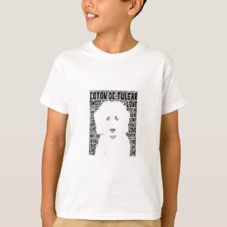 Coton de Tulear Wordの雲 Tシャツ