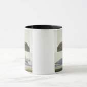 Cotopaxi (上)の頂上、およびCotoの噴火 マグカップ (中央)