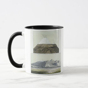 Cotopaxi (上)の頂上、およびCotoの噴火 マグカップ