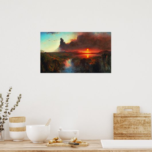 Cotopaxi Volcano Poster ポスター (キッチン)