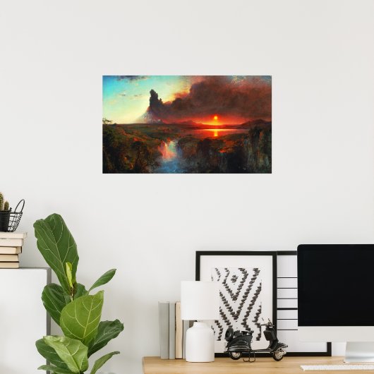 Cotopaxi Volcano Poster ポスター (ホームオフィス)