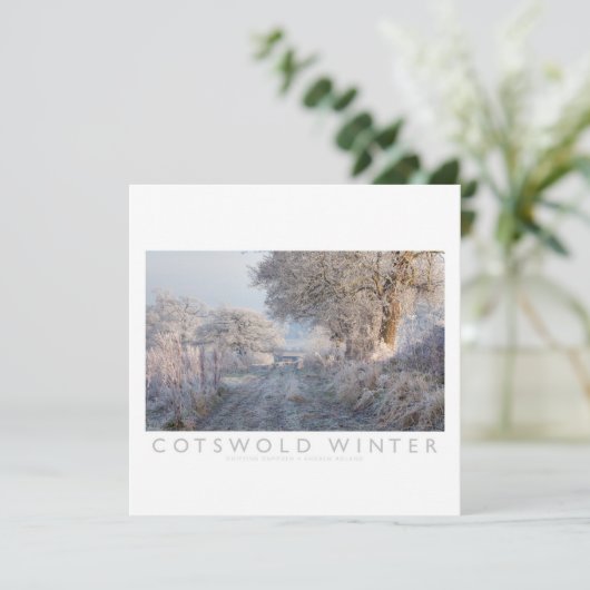 Cotswoldの冬 シーズンカード (スタンド正面)