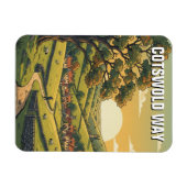 Cotswold Way England Travel マグネット (横)