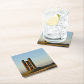 Cotswoldsのコースターのブロードウェイタワー スクエアペーパーコースター (インサイチュ)