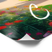 Cotswolds England Travel Poster ポスター (コーナー)