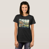 Cotswolds England Traveling Brushstroke Cotswolds Tシャツ (正面フル)