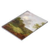 Cottのトマス・ゲインズバラ|の樹木が茂った景色 ノートブック (左側)