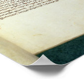 Cott Nero D II f.114 Adrian IV ポスター (角)