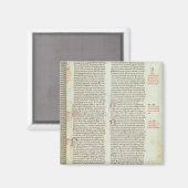 Cott Nero D II f.114 Adrian IV マグネット (正面/裏面)