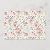 Cottage Garden Antique Diapper Raffle エンクロージャーカード (裏面)