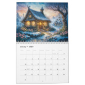 Cottage Garden Charm – Scenic Calendar 2026 カレンダー (1月 2027)