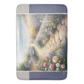 Cottage Garden Path to the Sea バスマット (正面縦)