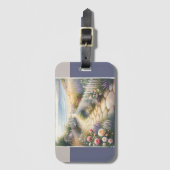 Cottage Garden Path to the Sea ラゲッジタグ (正面縦)