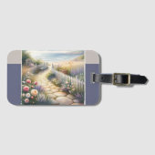 Cottage Garden Path to the Sea ラゲッジタグ (正面横)