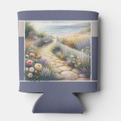 Cottage Garden Path to the Sea 缶クーラー (裏面)