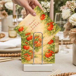 Cottage Garden Tomato Baby Shower スタンダードカクテルナプキン