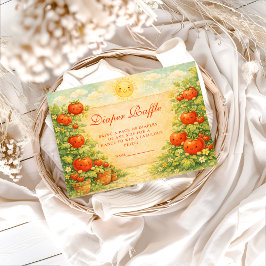 Cottage Garden Tomato Diapper Raffle エンクロージャーカード