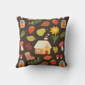 Cottage In Fall クッション (裏面)
