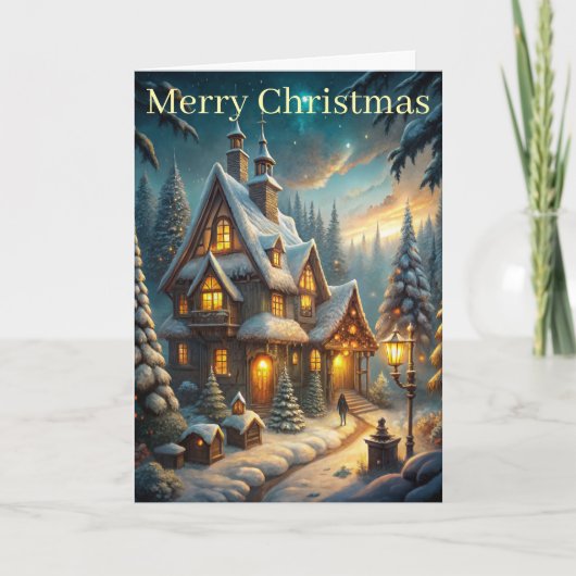 Cottage in woods シーズンカード (正面)