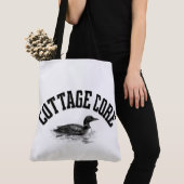 cottage loon heated rivalry tote bag トートバッグ (クローズアップ)