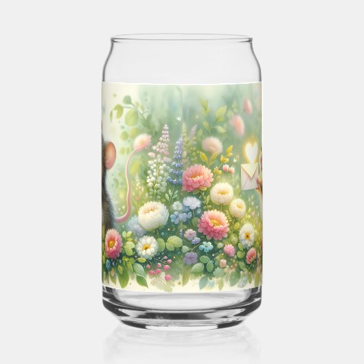 Cottage Mouse Love Letter Meadow ガラス缶 (左)