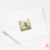 Cottage Mouse Love Letter Meadow スクエアシール (封筒)