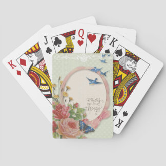 Cottage Rose Classic Playing Cards トランプ