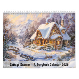 Cottage Seasons – A Storybook Calendar 2026 カレンダー
