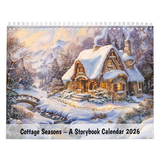 Cottage Seasons – A Storybook Calendar 2026 カレンダー (カバー)