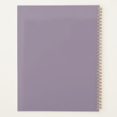 Cottage Wildflower New Year New Me Gift プランナー手帳 (裏面)