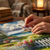 Cottage With View Of The Lighthouse ジグソーパズル