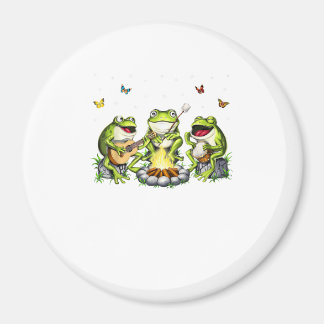 Cottagecore Aesthetic Frogs Camping Forest Goblinc マグネット