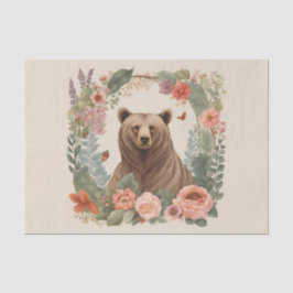 Cottagecore Bear Decoupage 薄葉紙