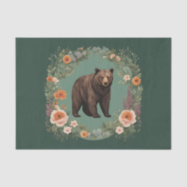 Cottagecore Bear Decoupage 薄葉紙