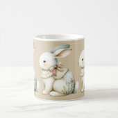 Cottagecore Bunny Charm コーヒーマグカップ (中央)