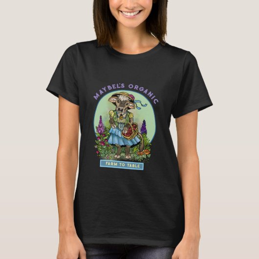 Cottagecore Cowgirl Tシャツ (正面)