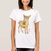 Cottagecore Deer Tシャツ (正面)