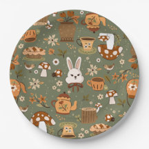 cottagecore easter bunny rabbit green