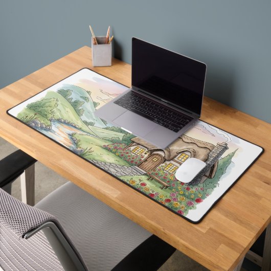 Cottagecore English Countryside デスクマット (オフィス2)