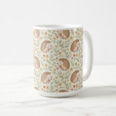 Cottagecore Hedgehog コーヒーマグカップ (正面右)