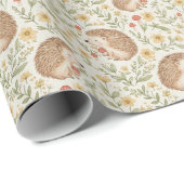 Cottagecore Hedgehog  ラッピングペーパー (ロールコーナー)