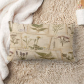 Cottagecore Herbarium Pillow ランバークッション (ブランケット)