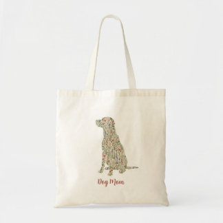 Cottagecore Labrador Retriever Wildflower Dog Mom トートバッグ