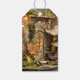 Cottagecore Mushroom Fairy House ギフトタグ
