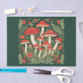 Cottagecore Mushrooms Decoupage 薄葉紙 (クラフト)