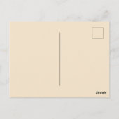 Cottagecore Owl ポストカード (裏面)