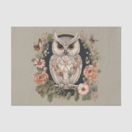Cottagecore Owl Decoupage 薄葉紙
