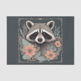 Cottagecore Raccoon Decoupage 薄葉紙