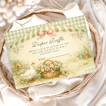 Cottagecore Silly Goose Garden Diapper Raffle